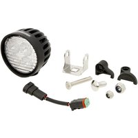 Kramp Work light LED, 40W, 4000lm, round, white, 10/30V, AMP plug, 4 LED's, 360 degrees, LA10551