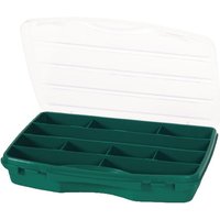 Tayg Assortment box 192x256x42mm, green polypropylene, 10 compartments, 21-10 by 021008TAY