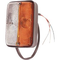 Cobo Direction and position light LH Halogen, front, rectangular, 12V, amber/transparent, bolt on, 120x56x80mm, 03151000