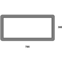 Unbranded Rear window 931812011660N