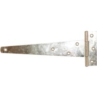 Unbranded Tee hinge 10"/250mm, Heavy duty, Zinc plated TO4196AG