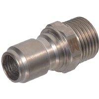 Kramp Male QR coupling diameter 23.8mm x M 3/4" SS 240734017KR