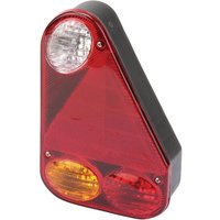 Aspöck Rear light RH triangular, 12V, red/amber, bolt on, Earpoint III by 244810007