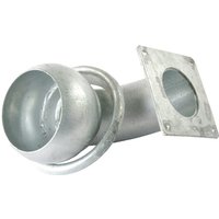 Möscha Male 6" connection with square flange 90° 6123090Z