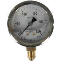 ET Pressure gauge diameter 63 0–250bar 1/4" bottom MA63250L04SSGF