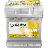 VARTA Battery 12V 40Ah 420A A10 VARTA Dynamic AGM 540901042