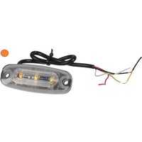 Kramp Warning light LED, 15W, rectangular, 9/30V, amber, 82x31x6.6mm, 3 LED's, LA20030