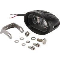 Unbranded Work light LED, 5W, 1,000lm, oval, 10/60V, blue, bolt on, 98x70mm, Spot beam BA042075