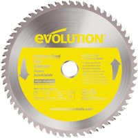 Evolution Stainless Steel Cutting Circular Saw Blade 230 x 25.4mm 60T S230TCT-60CS