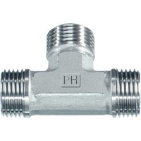 PH Hydraulik T- Adaptor 3/4" SS T12MSS