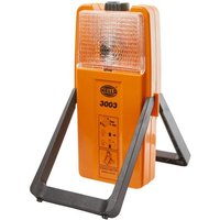 Hella Warning light square, 6V, transparent/orange, bolt on, 2XW007146001