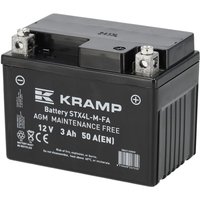 Kramp Battery 12V 3Ah 50A closed SBA31250KR