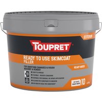 Toupret Ready to use Skimcoat Filler 10kg TTEGFAP10SOGB