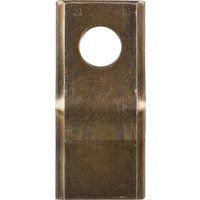 Kverneland / Taarup Mower blade 105x47x3mm bore diameter 21mm Suitable for Taarup/Claas/Krone/Massey Ferguson/PZ/Vicon KT4189900001