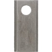 Kramp Mower blade LH/RH 103x48x4mm bore diameter 19mm Suitable for Fella 25 pack 122331KR