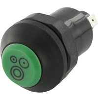 Pneutron Push switch, Gear shift, round, green 11215340PN