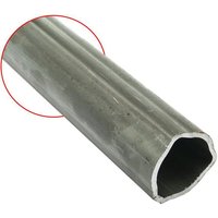 Benzi Profile tube triangular diameter out: 43.5x3.4mm L: 1m Vapormatic VTE2312