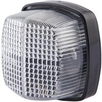 Hella Marker light 5W, square, 12V, transparent/white, bolt on, 62x42x62mm, 2PF004081001