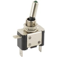 Flick switch on/off green LED EL192226