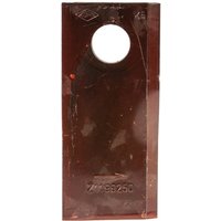 Kuhn Mower blade LH 107x48x4mm bore diameter 18.50mm Suitable for Z1199250