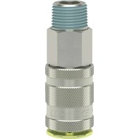 Lüdecke Q-Rel coup with 3/8" BSP M/Thd ESBI38A