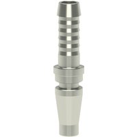 Lüdecke Male connector with 8mm hosetail ESBI8SS