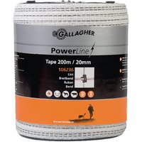 Gallagher PowerLine fence tape 20 mm 200 m 106236GAL