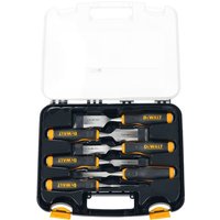 DeWalt 6 Piece Bevel Edge Wood Chisel Set