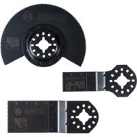 Bosch Basic Wood Set for Multi-tools, 3 Piece 2608662343
