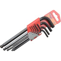Teng Ball Point Hexagon Key Set, 9 Piece Metric 1479MM