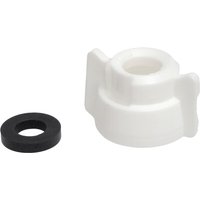 Arag Nozzle cap, bayonet, FJ, white, with gasket, 25 pack, 40290802P025