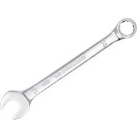 Facom 40B.16 Slim Metric Combination Spanner 16mm - 12-Point OGV, 15 Degree Offset, Matt Chrome Finish