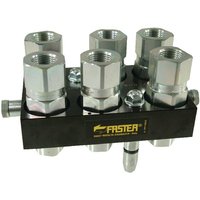 Faster Multifaster DN12-6 x 1/2" BSPP movable section plug 2P608612GMC
