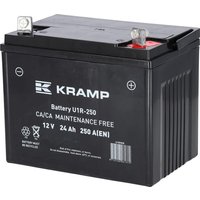 Kramp Battery U1-R 12V 24Ah 250A closed U1R9KR