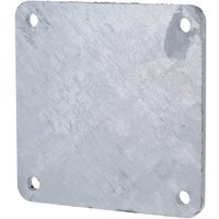Kramp Square flange 4 bolt blind 8" 8309902