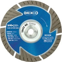 MEXCO FCXCEL Grade Flush Cut Diamond Blade 125 x 22mm FCXCEL12522