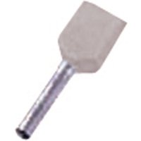 Twin Cable end sleeve 4mm² 12mm DIN 46228-4 ICIAE412Z