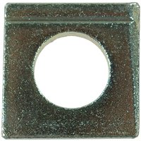 Kramp Square taper washer M10x22x3.8/2mm, Steel Zinc-plated DIN 434 43410