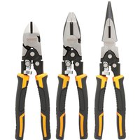DeWalt 3 Piece Compound Action Plier Set