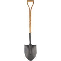 Kent & Stowe Carbon Steel Round Nosed Shovel 110 cm 70100650