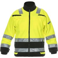 Hydrowear Fleece jacket, yellow-black, size L, UK:40/EU:52-54, Trendy Hi-Vis Line, Torgau by 04026026FL