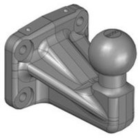 Scharmüller K50 car ball coupling 157016010SET