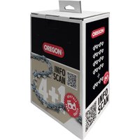 Oregon Saw chain 3/8" 1.6mm 72 DL standard chisel Powercut, 5x pack, 75LPX072EPACK