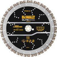 DEWALT ELITE SERIES Rebar Concrete Diamond Wheel 350 x 25.4 mm DT20465-QZ