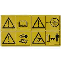 DEUTZ-FAHR Warning Decal-Combination VF16648006