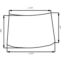 Windscreen 520272FM
