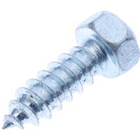 Kramp Self tapping screw 5.5x16mm, 8mm hex head, DIN 7976C 7976C5516P200