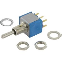 APEM Switch mini on-off-mom 2-Pole 5248CDB