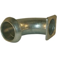 Kramp Male 6" 90° sq. flanged elbow 6103090Z