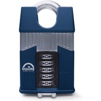 Squire Combination padlock 65mm closed shackle 5 wheel WAR65CSCOMBI